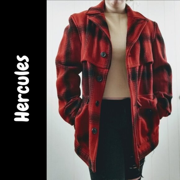 Hercules Wool McKino jacket vintage 1940's - Picture 1 of 11